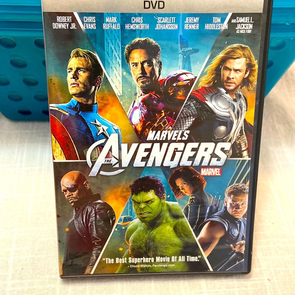 5/$10❤️❤️❤️Marvel’s AVENGERS Movie  DVD
